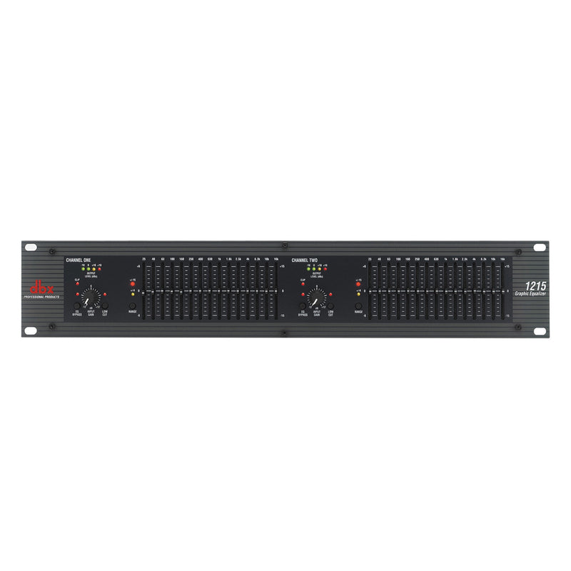 DBX 1215 Dual Channel 15-Band Equalizer - EQUALIZERS - DBX - TOMS The Only Music Shop
