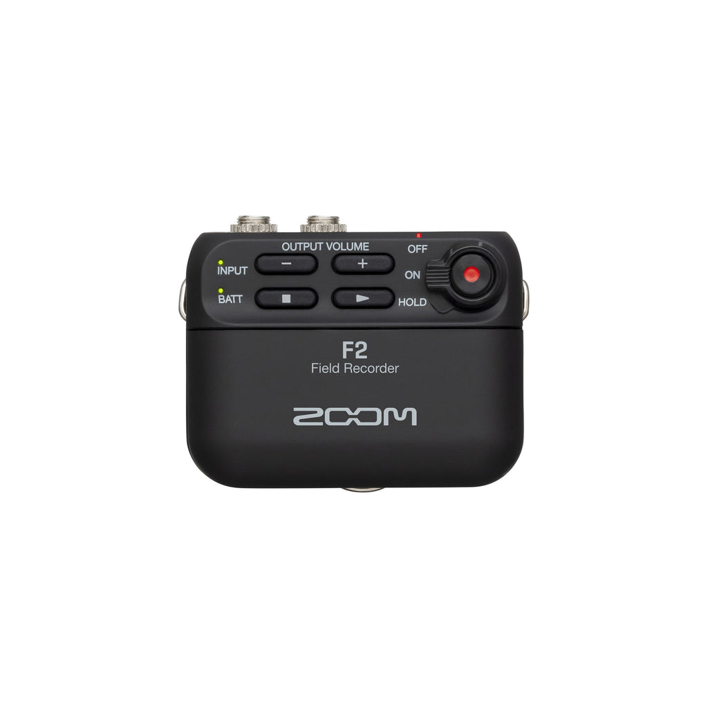 Zoom F2/B Field Recorder And Lavalier Microphone Black