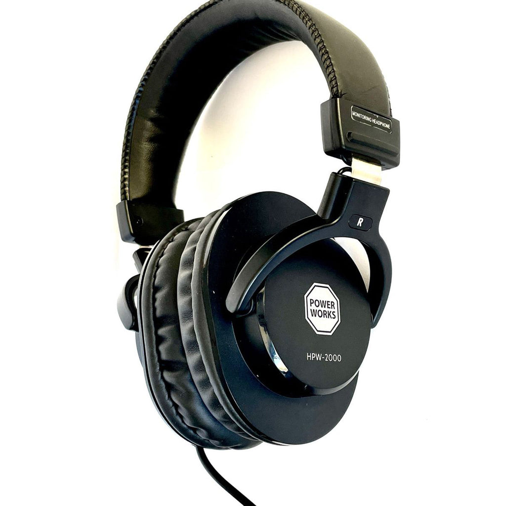 Power Works HPW 2000 Studio Closed Back Headphone Shop HEADPHONES online TOMS The Only Music Shop