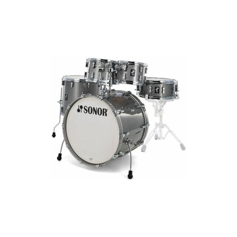 Sonar SO17503440 AQ2 Stage 5 Piece Drum Kit in Titanium Quarz - ACOUSTIC DRUM KITS - SONAR TOMS The Only Music Shop