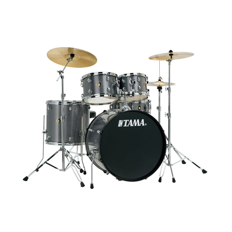 TAMA RM52KH6C Rhythm Mate Shell Kit With 6pc Hardware And Cymbals - Galaxy Silver (gxs) - ACOUSTIC DRUM KITS - TAMA - TOMS The Only Music Shop