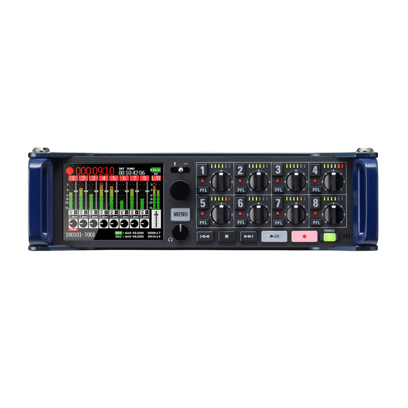 ZOOM F8N Multitrack Field Recorder - FIELD RECORDERS - ZOOM - TOMS The Only Music Shop