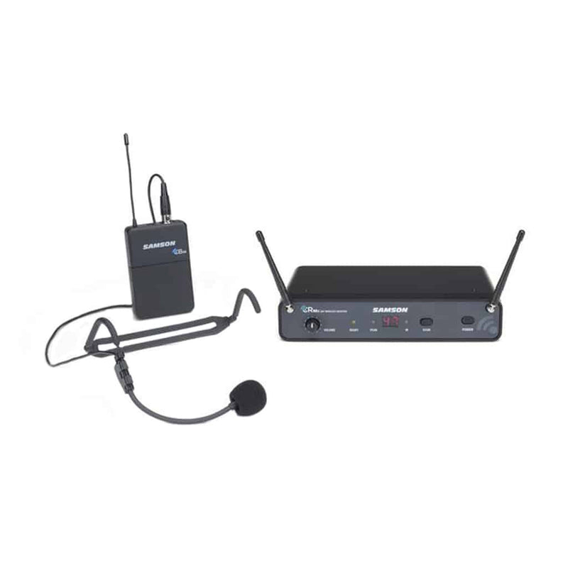 Samson SAMWCON88XHS5D Selectable Frequency Headset Wireless Microphone System - WIRELESS MICROPHONES - SAMSON TOMS The Only Music Shop