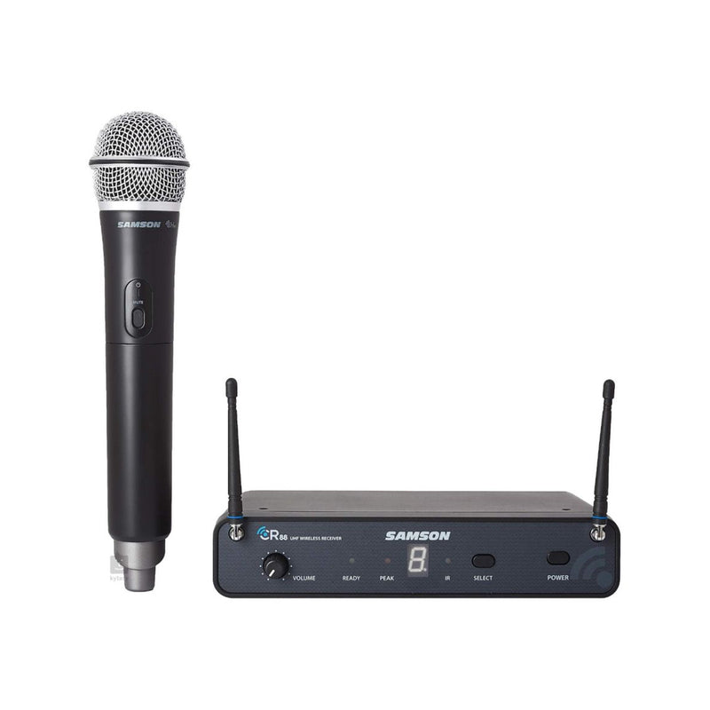 Samson SAMWCON88XQ7G Ultra High Frequency Handheld Microphone System - MICROPHONES - SAMSON TOMS The Only Music Shop