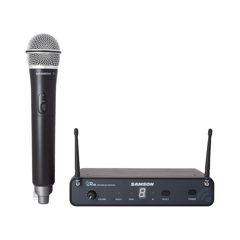 Samson SAMWCON88XQ7K Ultra High Frequency Handheld Microphone System - MICROPHONES - SAMSON TOMS The Only Music Shop