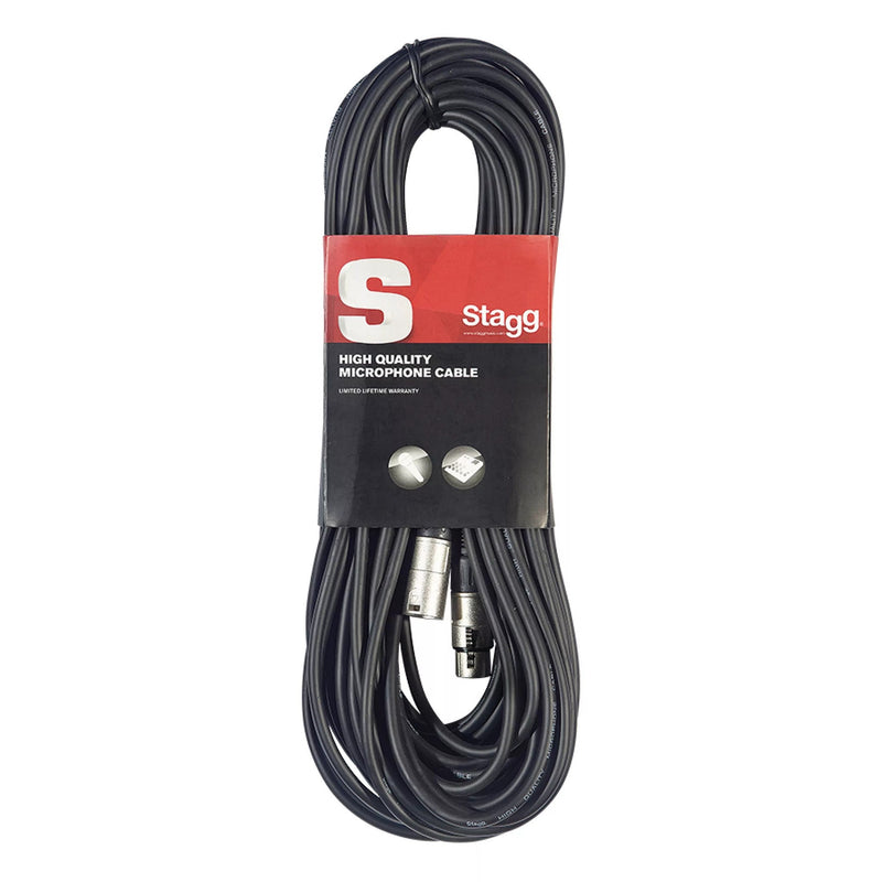 Stagg STAG-SMC15 15m-50feet XLR Female-XLR Male Microphone Cable - CABLES - STAGG TOMS The Only Music Shop