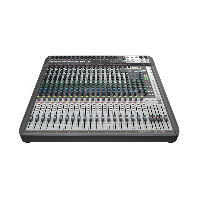 Soundcraft Signature 22 MTK - 22-channel Mixer Multi-track USB Recording And Playback - PA MIXERS - SOUNDCRAFT - TOMS The Only Music Shop
