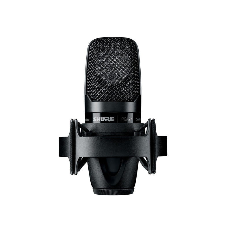 Shure PGA27 - Cardioid Large Diaphragm Side-Address Condenser Microphone - MICROPHONES - SHURE - TOMS The Only Music Shop
