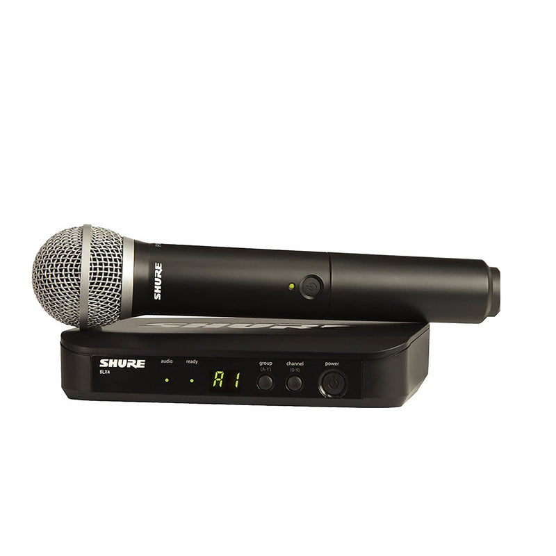 Shure BLX24/PG58 - Wireless Vocal System with PG58 (863 MHz – 865 MHz) - WIRELESS SYSTEMS - SHURE - TOMS The Only Music Shop