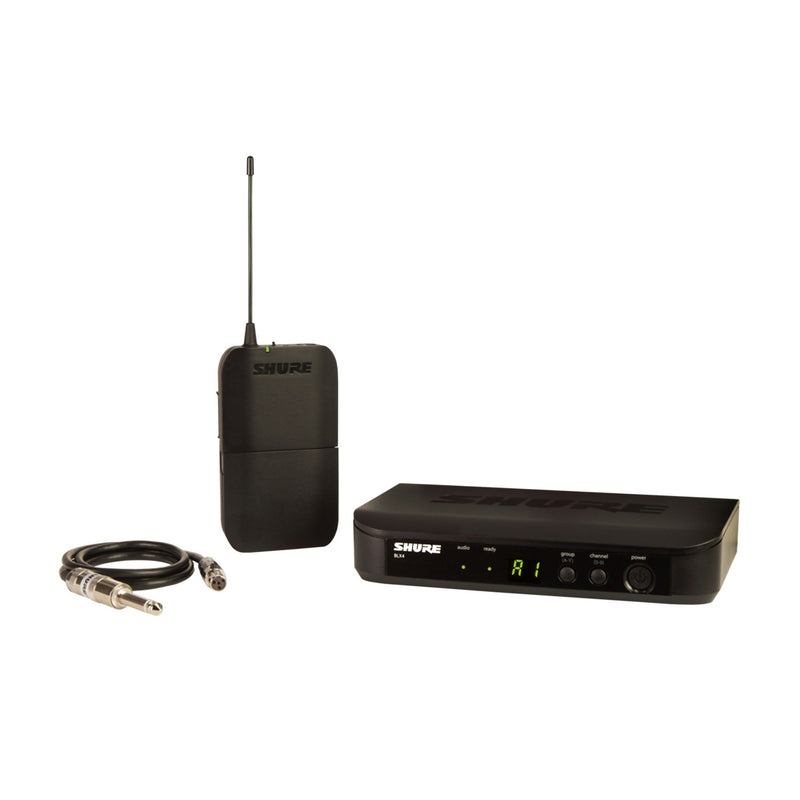 Shure BLX14 - Wireless System for Guitarists (863 MHz – 865 MHz) - WIRELESS SYSTEMS - SHURE - TOMS The Only Music Shop
