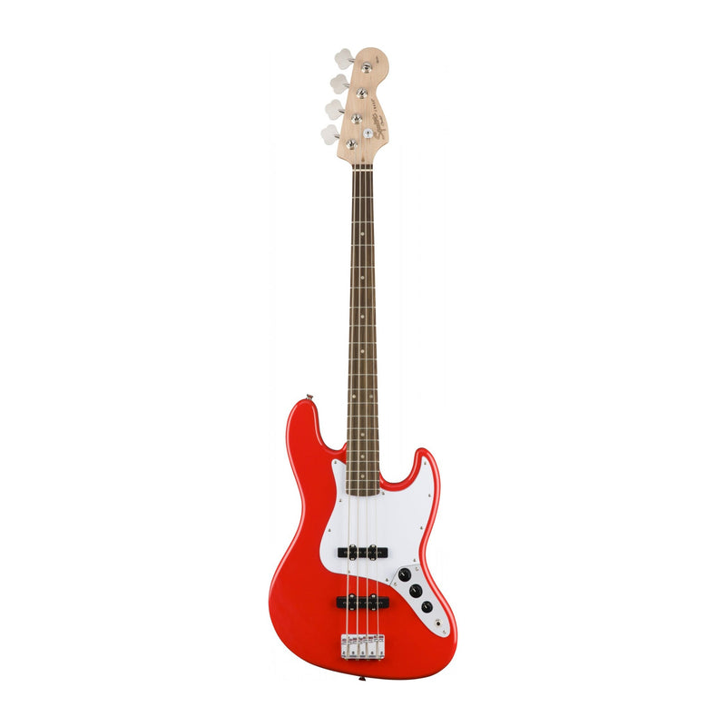 Fender Squier 037-0760-570 Affinity Series Jazz Bass Guitar Race Red