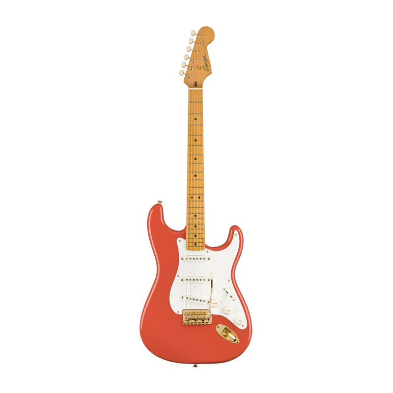 Fender Squier 037-4006-540 FSR Classic Vibe 50s Stratocaster MN Fiester Red Electric Guitar