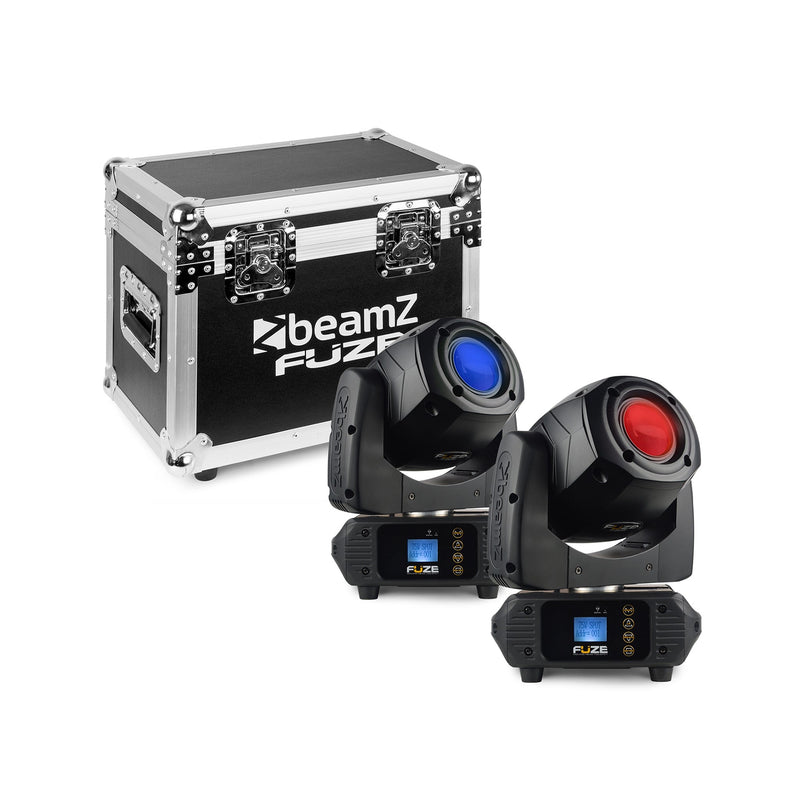 Beamz 150.383B FUZE75S FUZE Led Spotlight MOVING HEAD SET - LIGHTING - BEAMZ TOMS The Only Music Shop