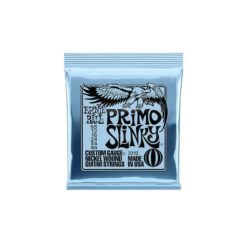 Ernie Ball 2212 Slinky Nickel Wound Electric Guitar Strings - .0095-.044 Primo Slinky - GUITAR STRINGS - ERNIE BALL - TOMS The Only Music Shop