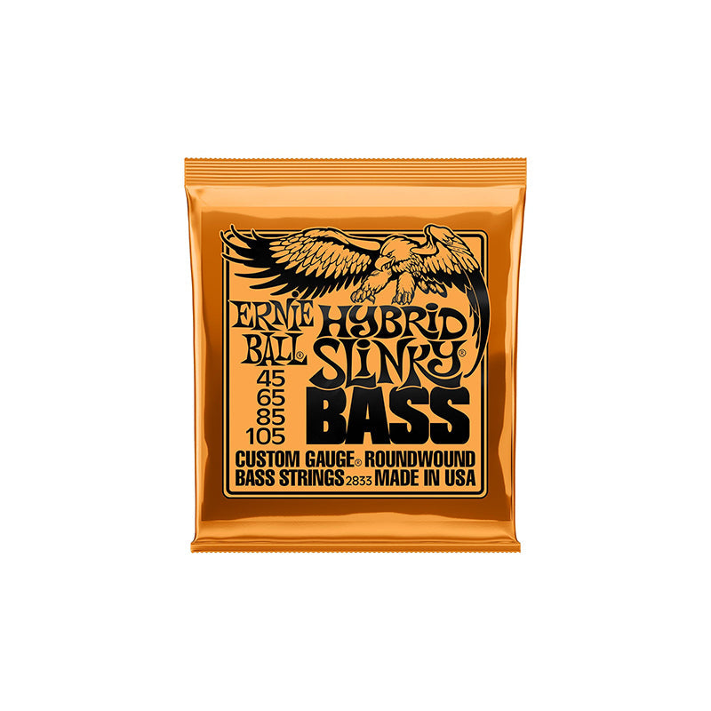 Ernie Ball 2833 Hybrid Slinky Nickel Wound Electric Bass Strings - .045-.105 - BASS GUITAR STRINGS - ERNIE BALL - TOMS The Only Music Shop