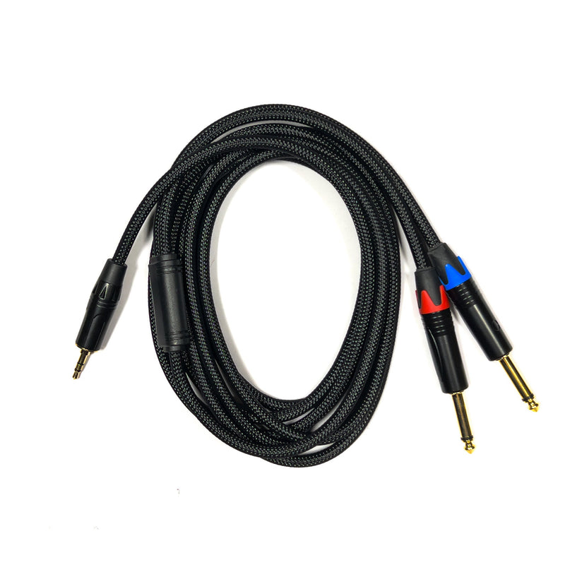 ABT ABT-AC036MBP Audio Cable 3-5 Straight Male 3 Meters - CABLES - AMPLIFIED BY TOMS TOMS The Only Music Shop