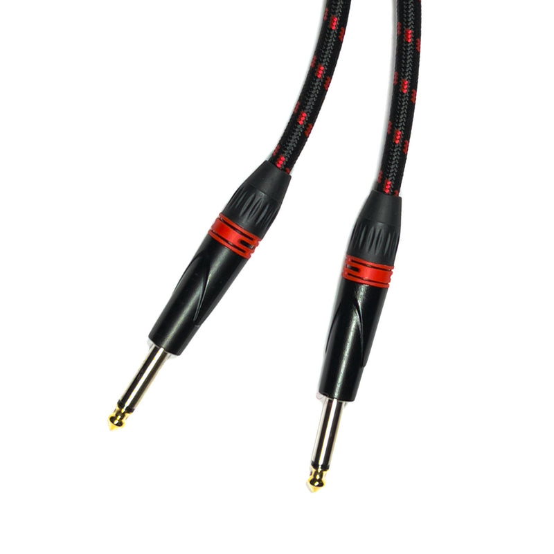 ABT ABT-GTC051B-3M Braided Instrument Cable Mono Jack - Jack 3 Meters