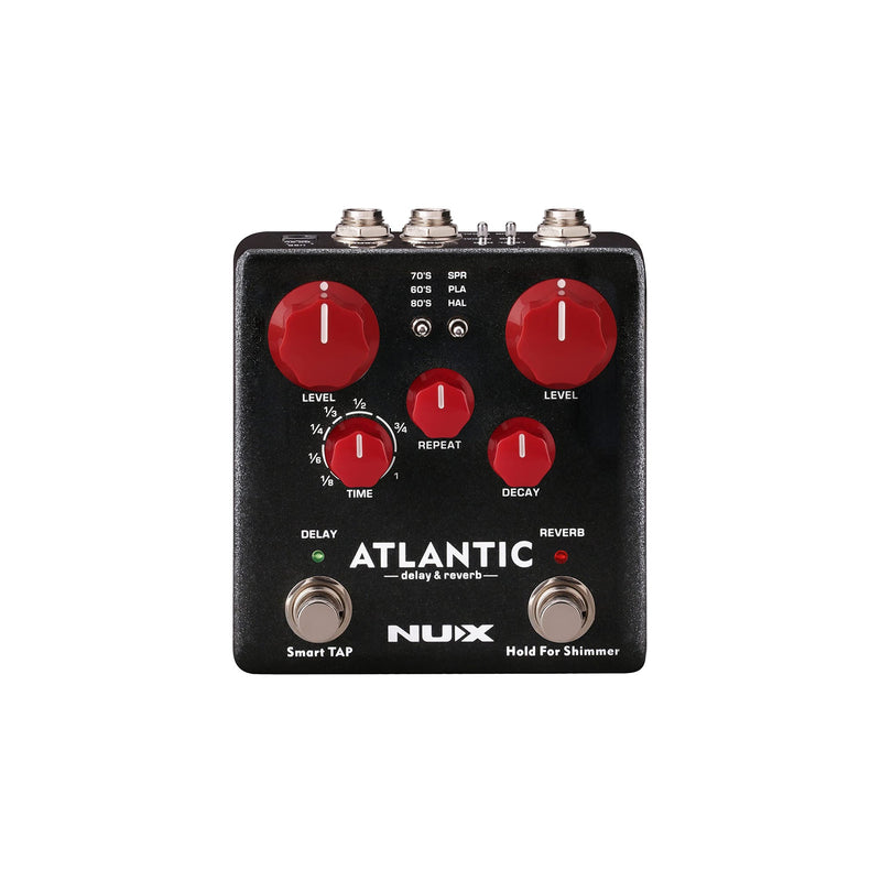 Nux ACCCHNDR5 Atlantic Delay And Reverb Effects Processor - EFFECTS PROCESSORS - NUX TOMS The Only Music Shop