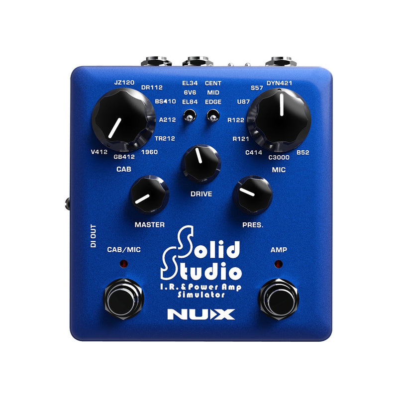 Nux ACCCHNSS5 Effects Pedal Solid Studio - EFFECTS PEDALS - NUX TOMS The Only Music Shop