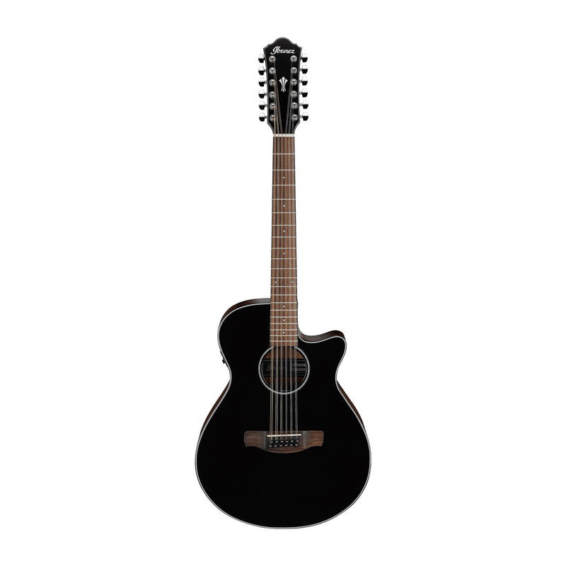 Ibanez AEG5012-BKH Series Acoustic Electric Guitar In Black - ACOUSTIC GUITARS - IBANEZ - TOMS The Only Music Shop