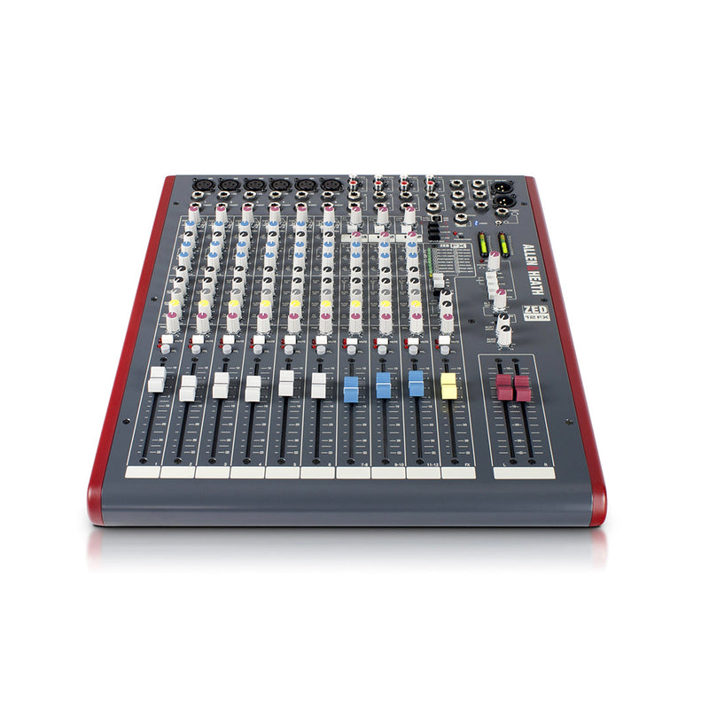 Allen and Heath ZED-12FX 12-channel Mixer with USB Audio Interface and Effects - PA MIXERS - ALLEN & HEATH - TOMS The Only Music Shop