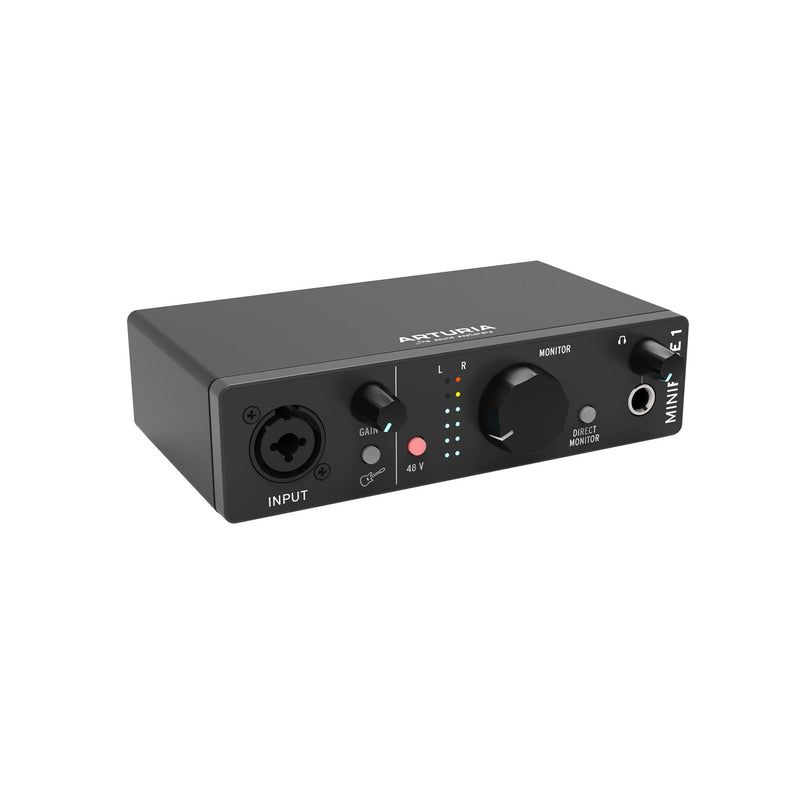 Arturia AR800101 MiniFuse 1 USB-C Audio Interface (Black)