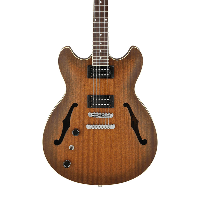 Ibanez AS53L-TF Artcore Semi-Hollow Left-Handed Electric Guitar in Tobacco Flat - ELECTRIC GUITARS - IBANEZ TOMS The Only Music Shop