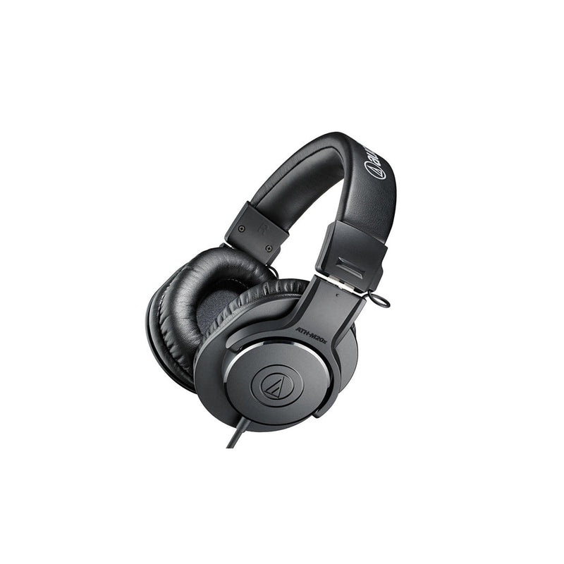 Audio-Technica ATH-M20x Closed-back Monitoring Headphones - HEADPHONES - AUDIO TECHNICA - TOMS The Only Music Shop