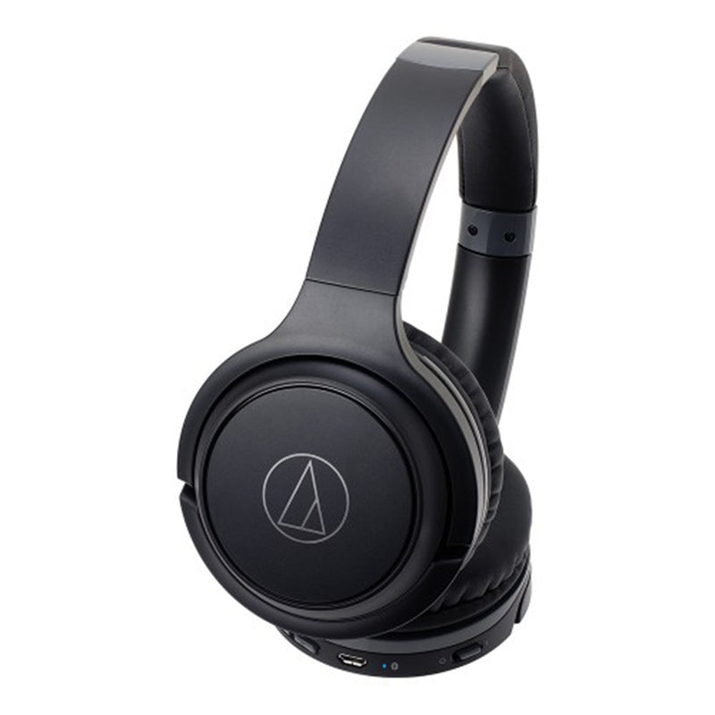 Audio Technica ATH-S200BT-BK Bluetooth Wireless Headphones - HEADPHONES - AUDIO TECHNICA TOMS The Only Music Shop