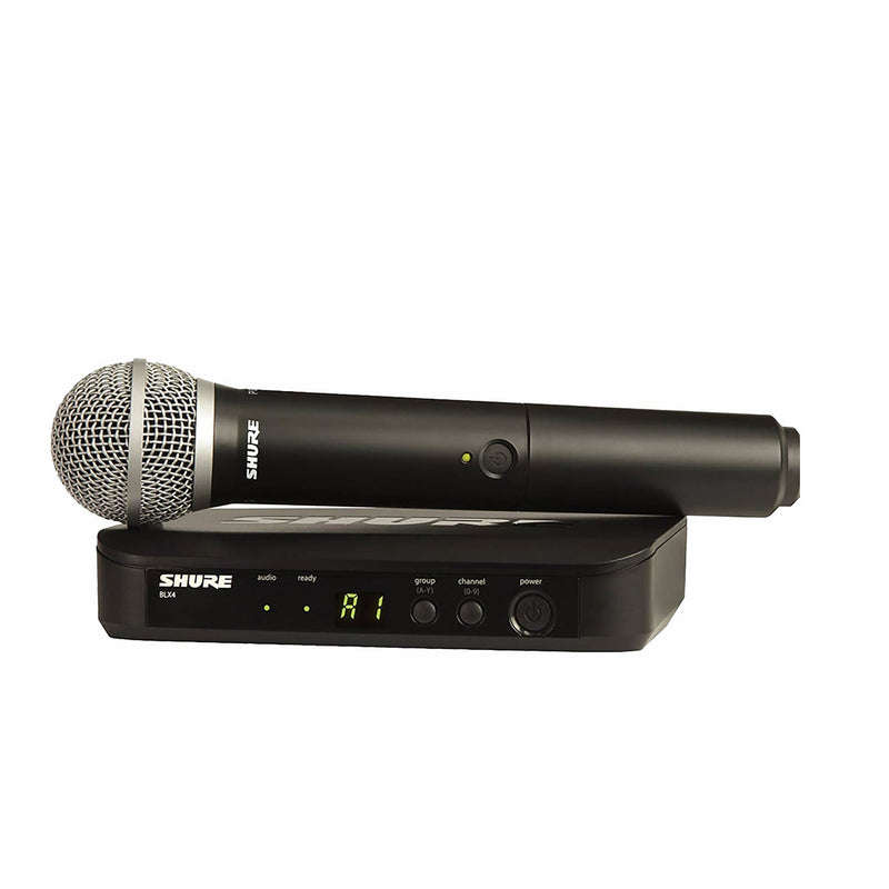 Shure BLX24E-PG58-K3E Wireless Vocal System with PG58 (606-630 MHz) - WIRELESS SYSTEMS - SHURE TOMS The Only Music Shop
