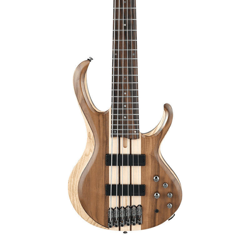 Ibanez BTB746-NTL 6 String Electric Bass Guitar Natural Low Gloss - BASS GUITARS - IBANEZ - TOMS The Only Music Shop