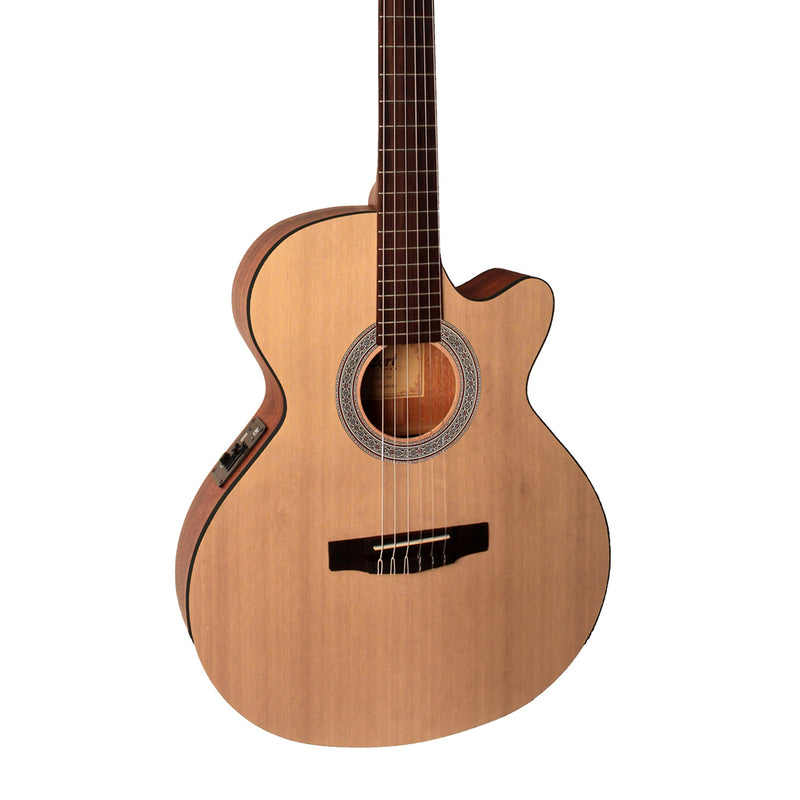 Cort CE1-OP Electric Classic With Cutaway Open Pore Natural - ELECTRIC GUITARS - CORT - TOMS The Only Music Shop