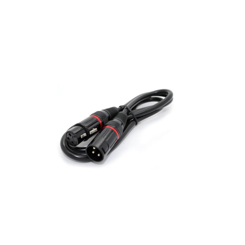Cyberdyne CZK-510 XLR male to female cable (1m) - CABLES - CYBERDYNE TOMS The Only Music Shop