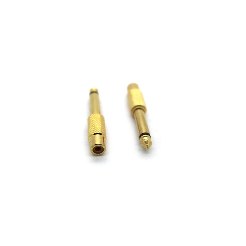Cyberdyne CZK-800 Mono Male to RCA Female Adaptor Gold - ADAPTERS AND CONNECTORS - CYBERDYNE TOMS The Only Music Shop