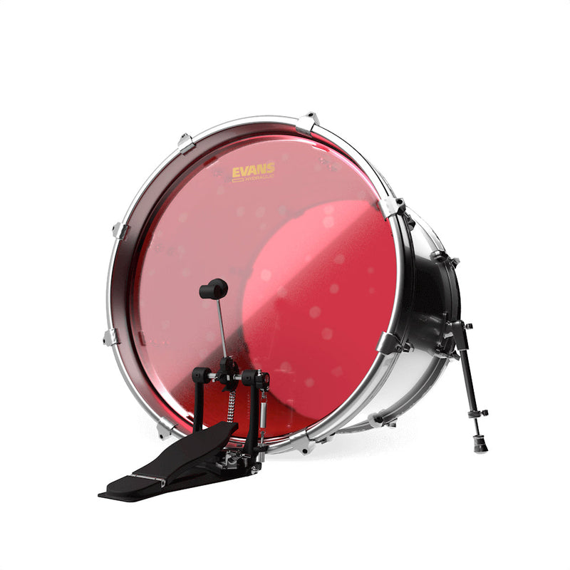 Evans Hydraulic Series Red Bass Drumhead - 20 inch - DRUM HEADS - EVANS - TOMS The Only Music Shop
