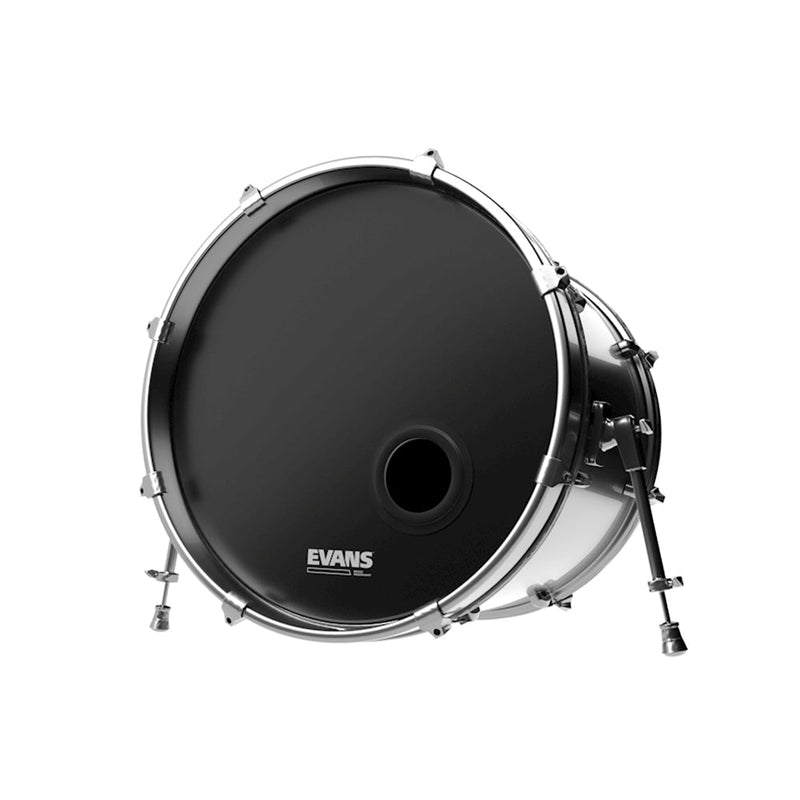 Evans EMAD Resonant Black Bass Drumhead - 22 inch - DRUM HEADS - EVANS - TOMS The Only Music Shop
