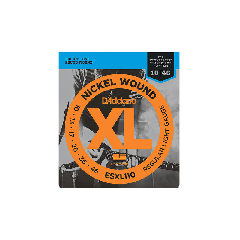 D'Addario ESXL110 Double Ball End Nickel Wound Electric Strings - .010-.046 Regular Light - GUITAR STRINGS - D'ADDARIO - TOMS The Only Music Shop