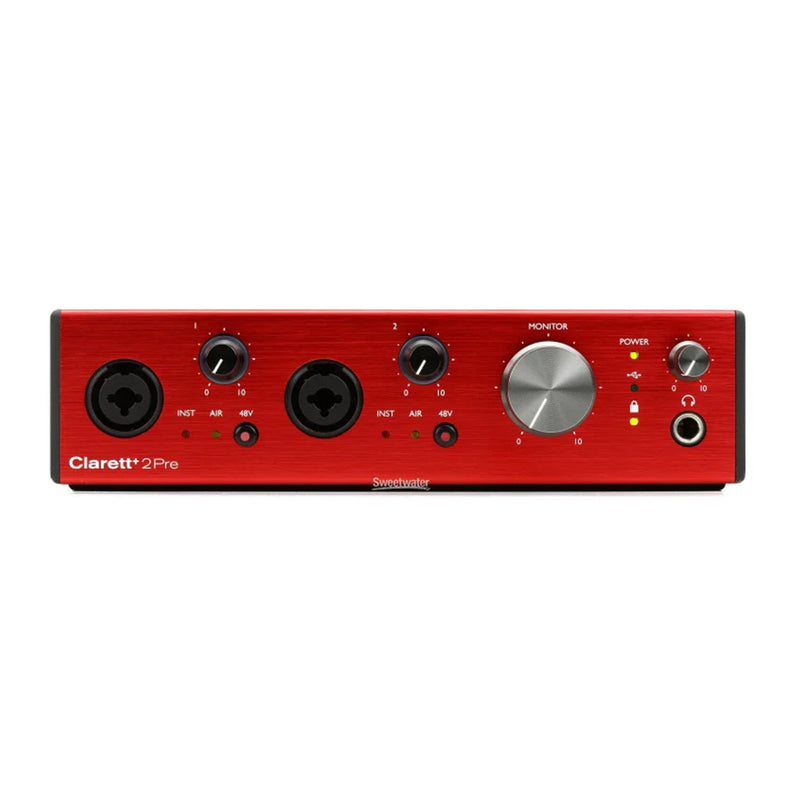 Focusrite FOCLARETPLSPRE Clarett Plus @ Pre USB-C Audio Interface - AUDIO INTERFACES - FOCUSRITE TOMS The Only Music Shop