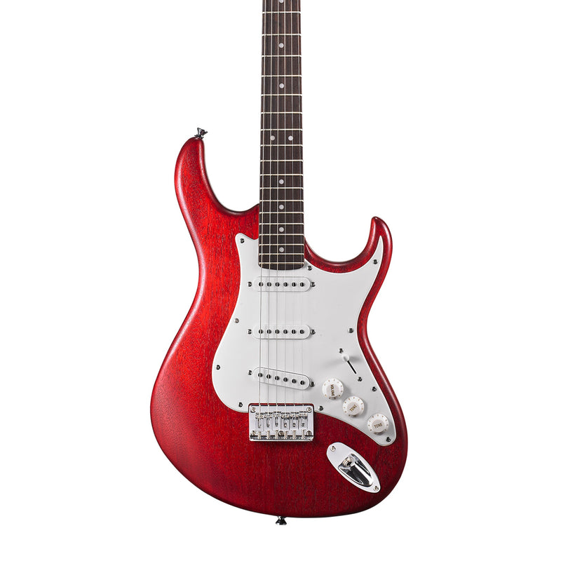 Cort G100-OPBC Electric Guitar Open Pore Black Cherry - ELECTRIC GUITARS - CORT TOMS The Only Music Shop