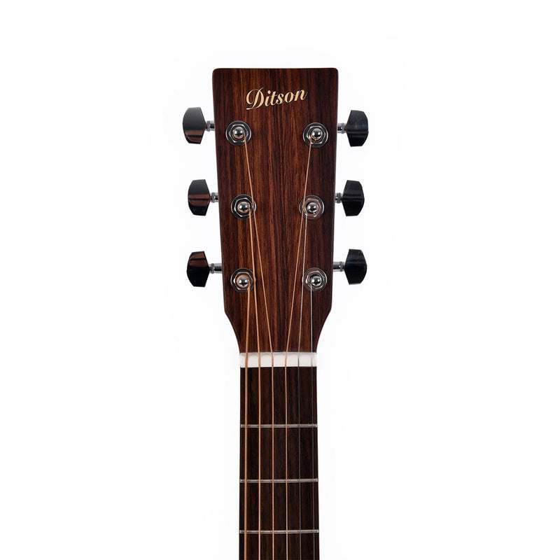 Ditson GC-15E-AGED Acoustic-Electrical Guitar