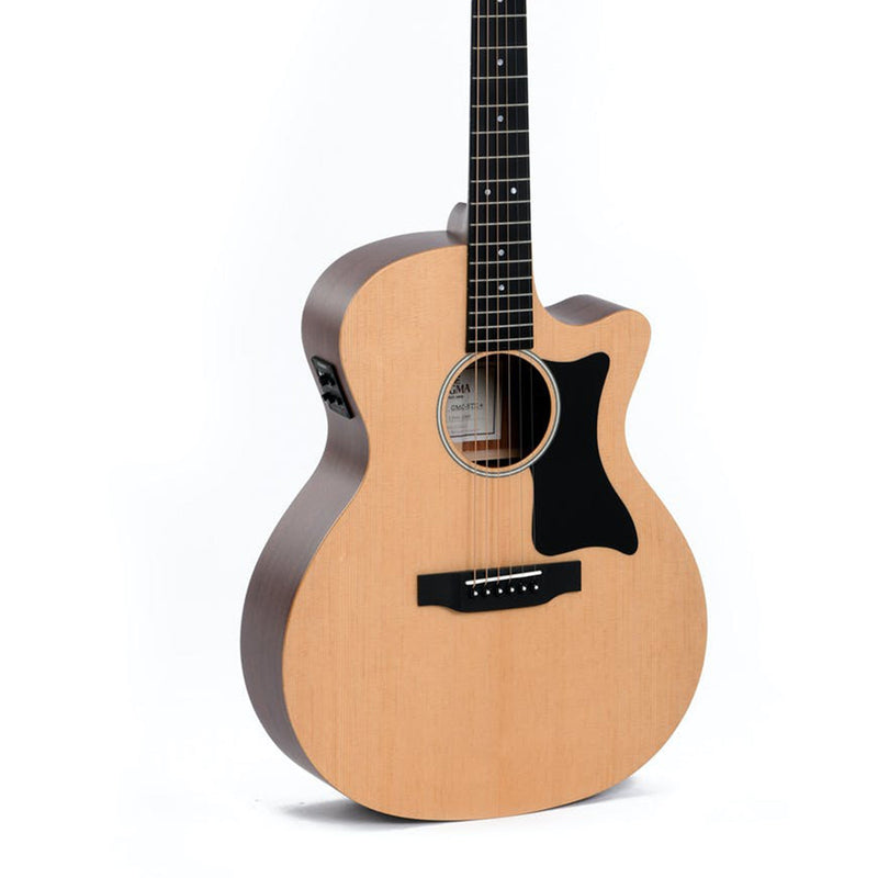 Sigma GMC-1STE+ Mahogany Grand Orchestral Electro Acoustic - ACOUSTIC ELECTRIC GUITARS - SIGMA TOMS The Only Music Shop