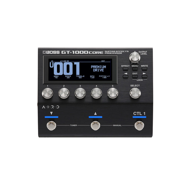 Boss GT-1000CORE Guitar Effects Processor - EFFECTS PROCESSORS - BOSS TOMS The Only Music Shop