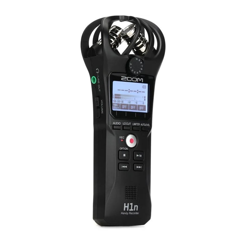 Zoom H1n-VP 2-channel Handy Recorder - FIELD RECORDERS - ZOOM TOMS The Only Music Shop