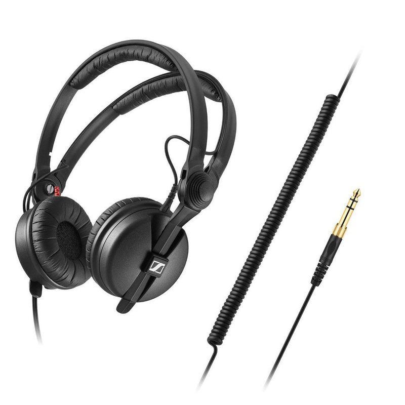 Sennheiser HD 25 Plus Closed-back On-ear Studio Headphones - HEADPHONES - SENNHEISER - TOMS The Only Music Shop