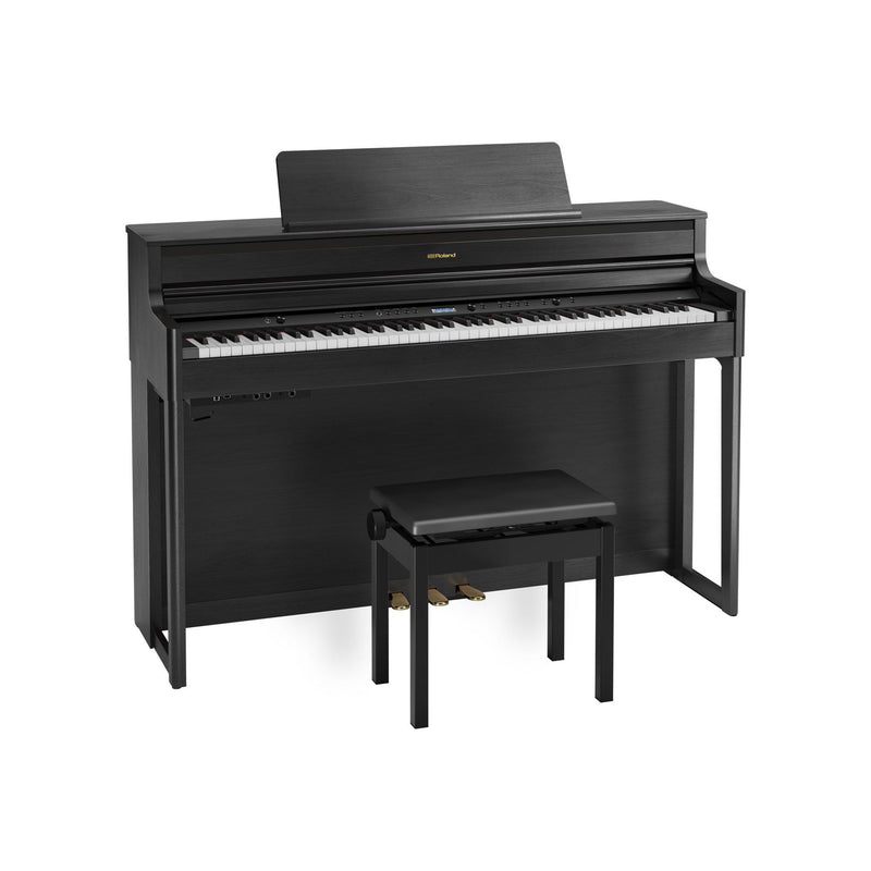 Roalnd HP704-CH Digital Piano Black - DIGITAL PIANOS - ROLAND - TOMS The Only Music Shop