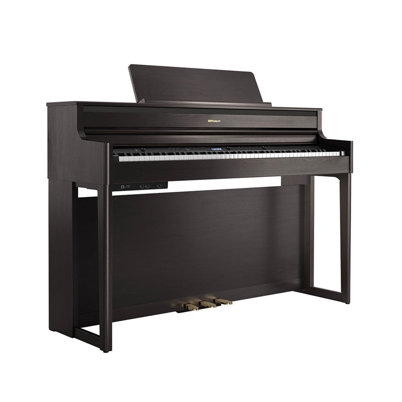 Roland HP-704 Digital Piano - Dark Rosewood Finish - DIGITAL PIANOS - ROLAND - TOMS The Only Music Shop