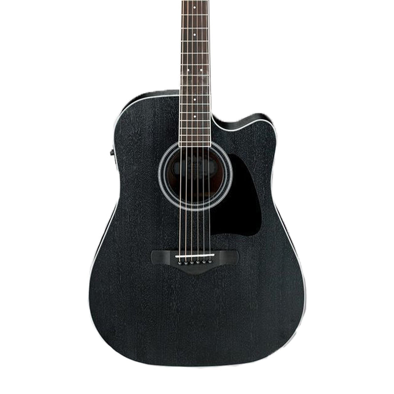 IBANEZ AW84CE-WK Acoustic Electric Guitar Weathered Black - ACOUSTIC ELECTRIC GUITARS - IBANEZ - TOMS The Only Music Shop