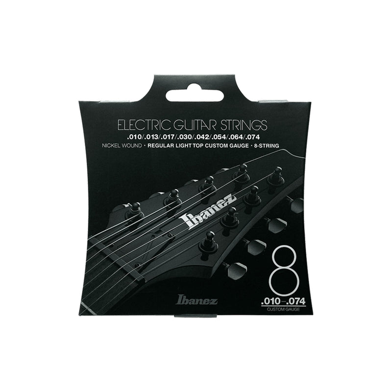IBANEZ IEGS81 Nickel Wound Electric Guitar Strings - Regular Light Top Custom Gauge 8-string - GUITAR STRINGS - IBANEZ - TOMS The Only Music Shop