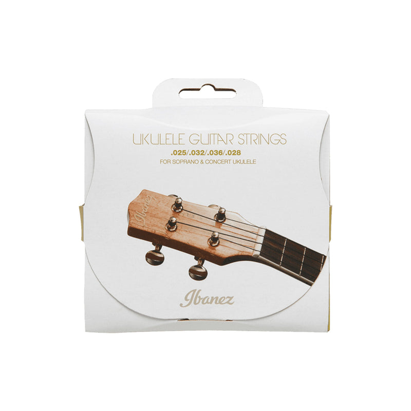 IBANEZ IUKS4 Ukulele Guitar Strings for Soprano and Concert Ukelele - UKULELE STRINGS - IBANEZ - TOMS The Only Music Shop
