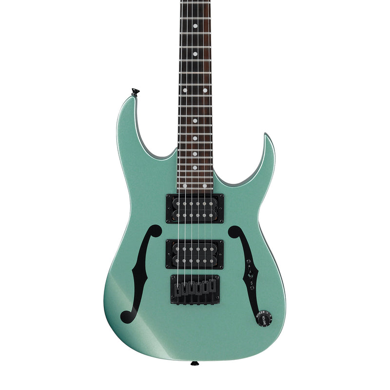 IBANEZ PGMM21-MGN Paul Gilbert Mikro Electric Guitar Metallic Light Green - ELECTRIC GUITARS - IBANEZ - TOMS The Only Music Shop